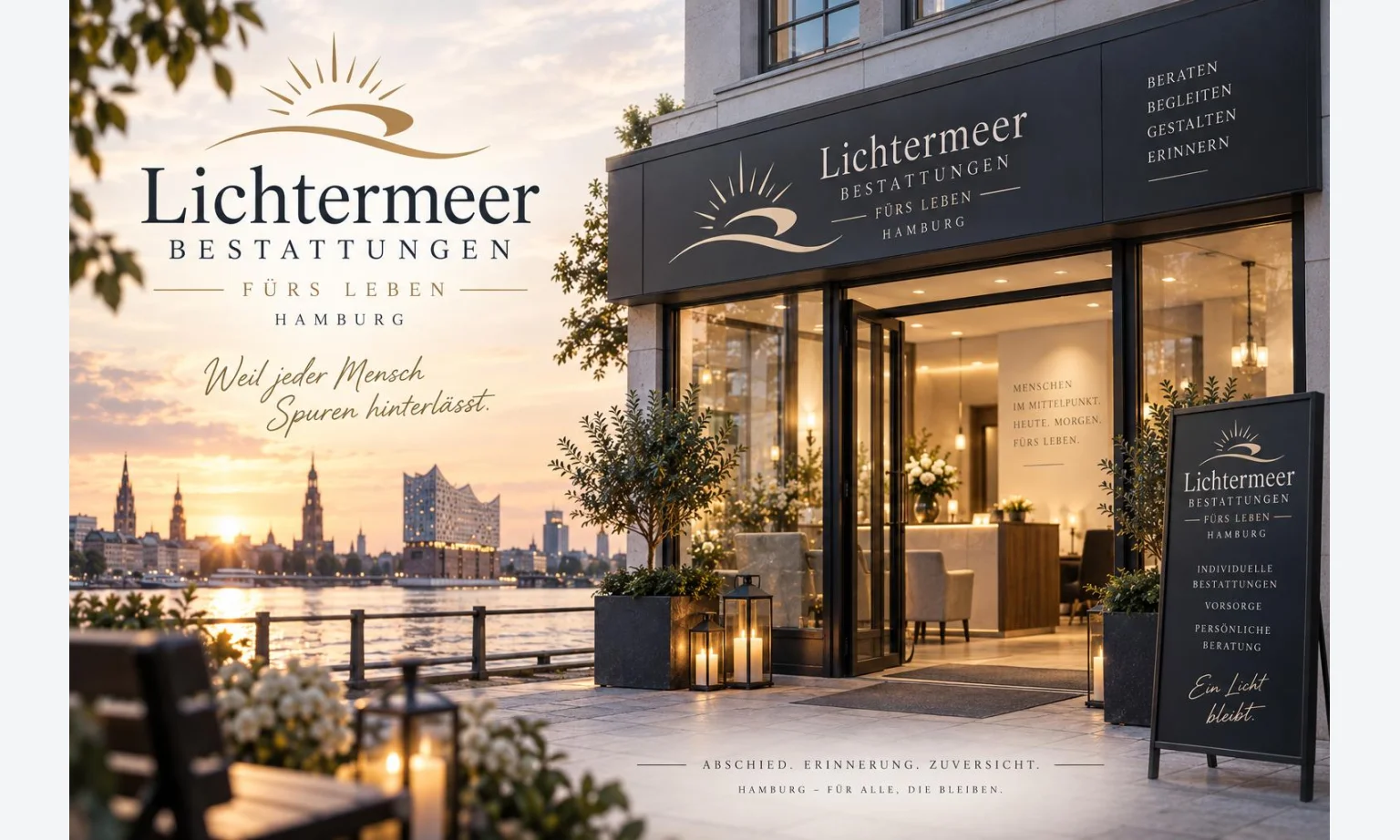 Lichtermeer Bestattungen fürs Leben