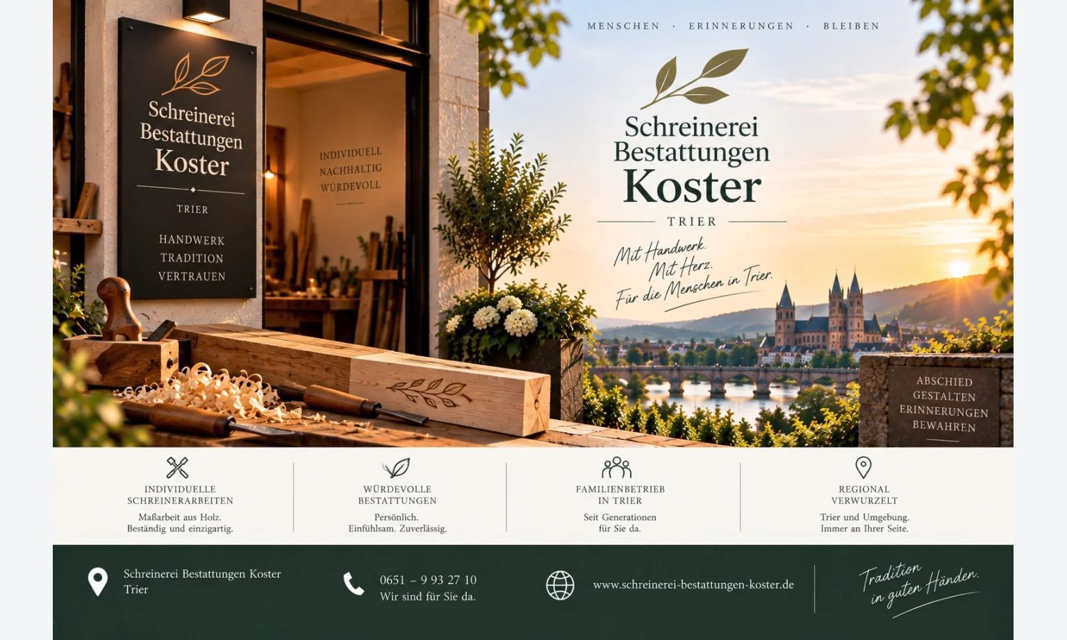 Schreinerei & Bestattungen Koster