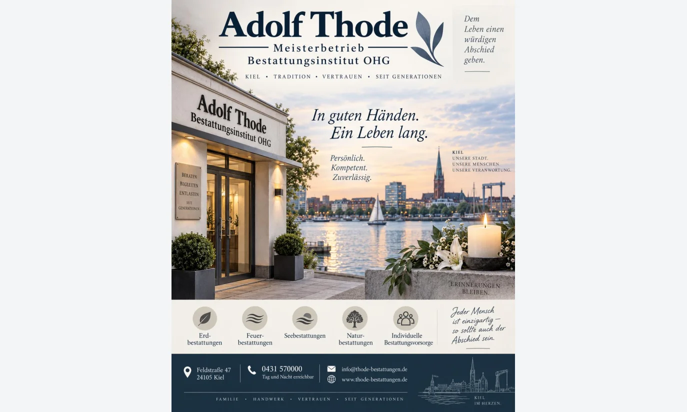 Adolf Thode oHG Meisterbetrieb Bestattungsinstitut